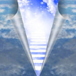 Stairway in sky is revealed